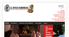 Desktop Screenshot of joyeuxramoneur.com